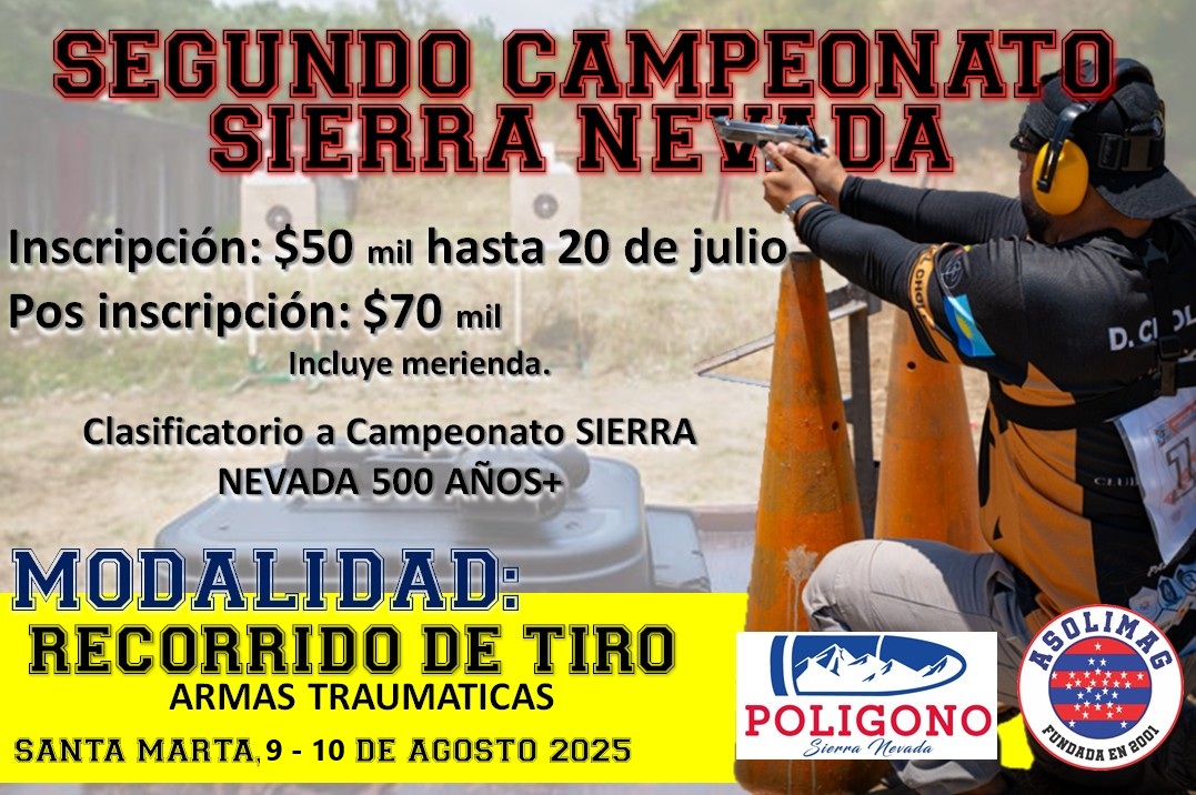 SEGUNDO REGIONAL DE TIRO DEPORTIVO SIERRA NEVADA 2025